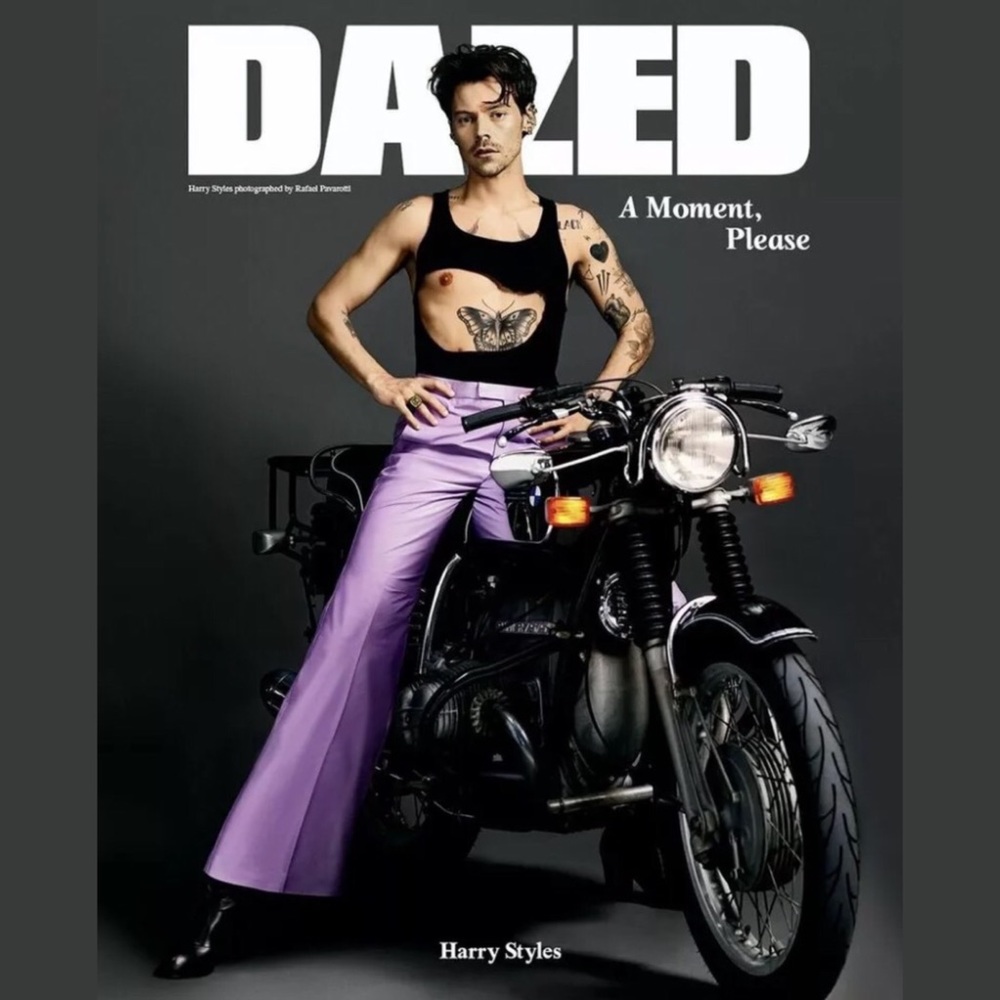 SOLD! Harry Styles Winter Cover Dazed Magazine